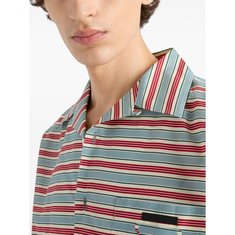 Prada Blue Shirts Men - 3