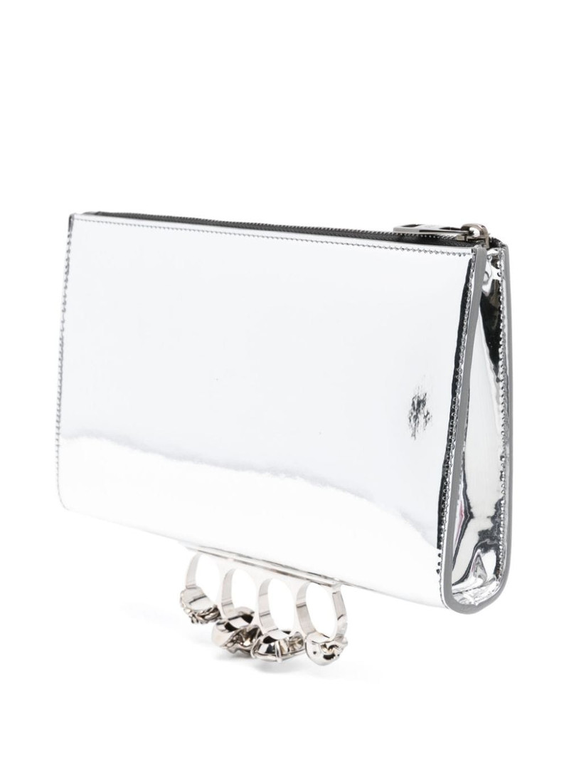 Knuckle leather clutch 3