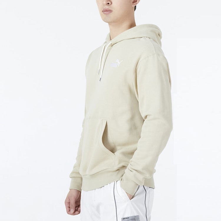 PUMA Ess Logo Hoodie 'Beige' 849585-64 - 5