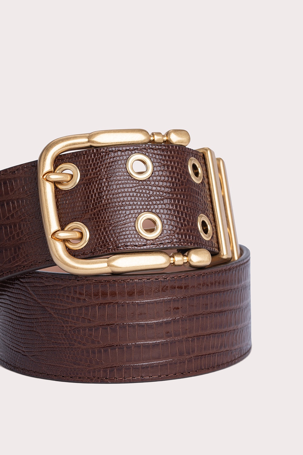 Duo Sequoia Lizard Embossed Leather - 3