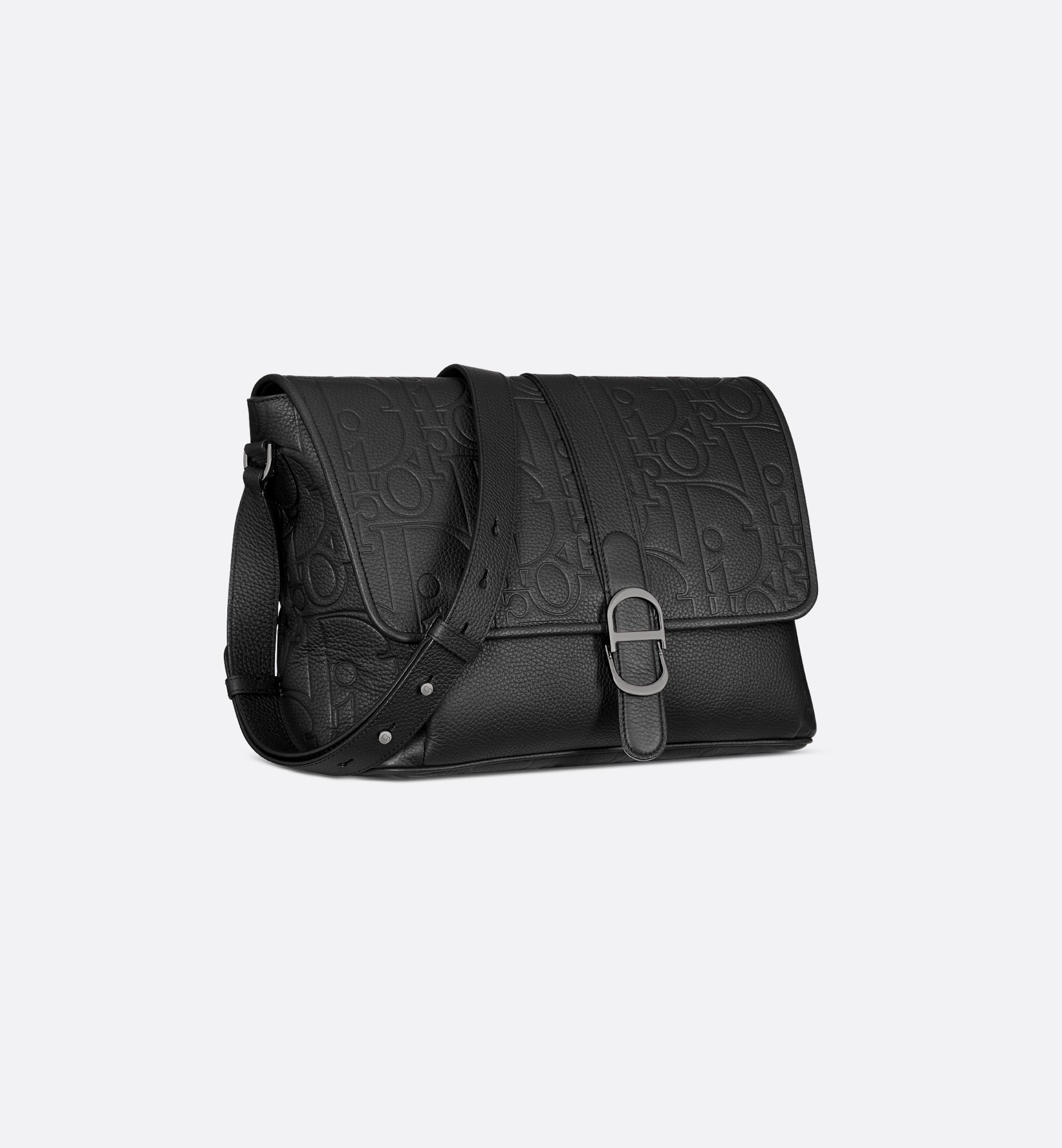 Large Dior Daily Messenger Bag with Flap - 5