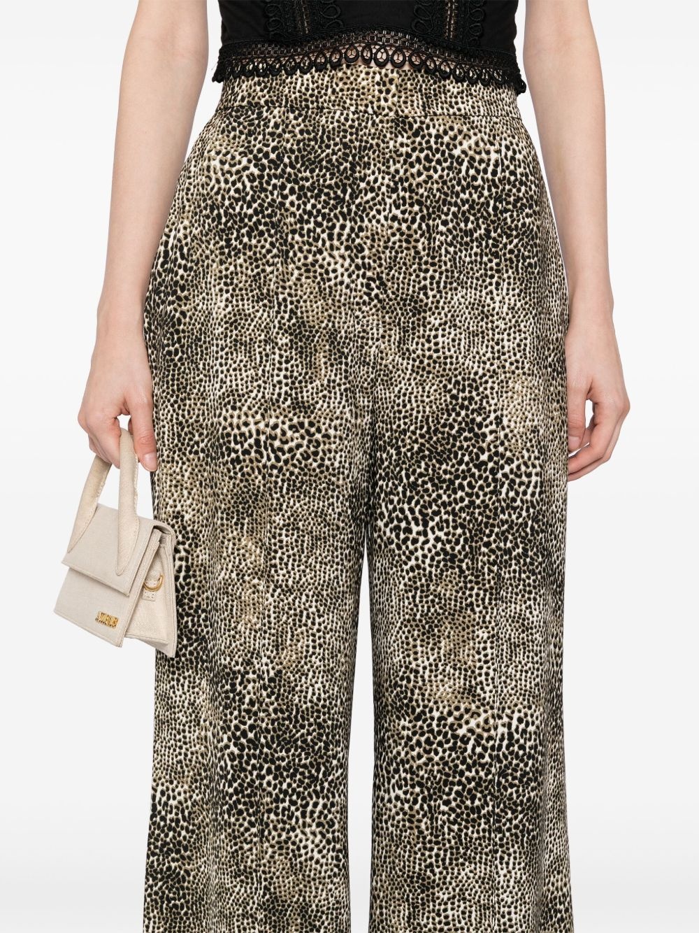 printed palazzo pants - 5