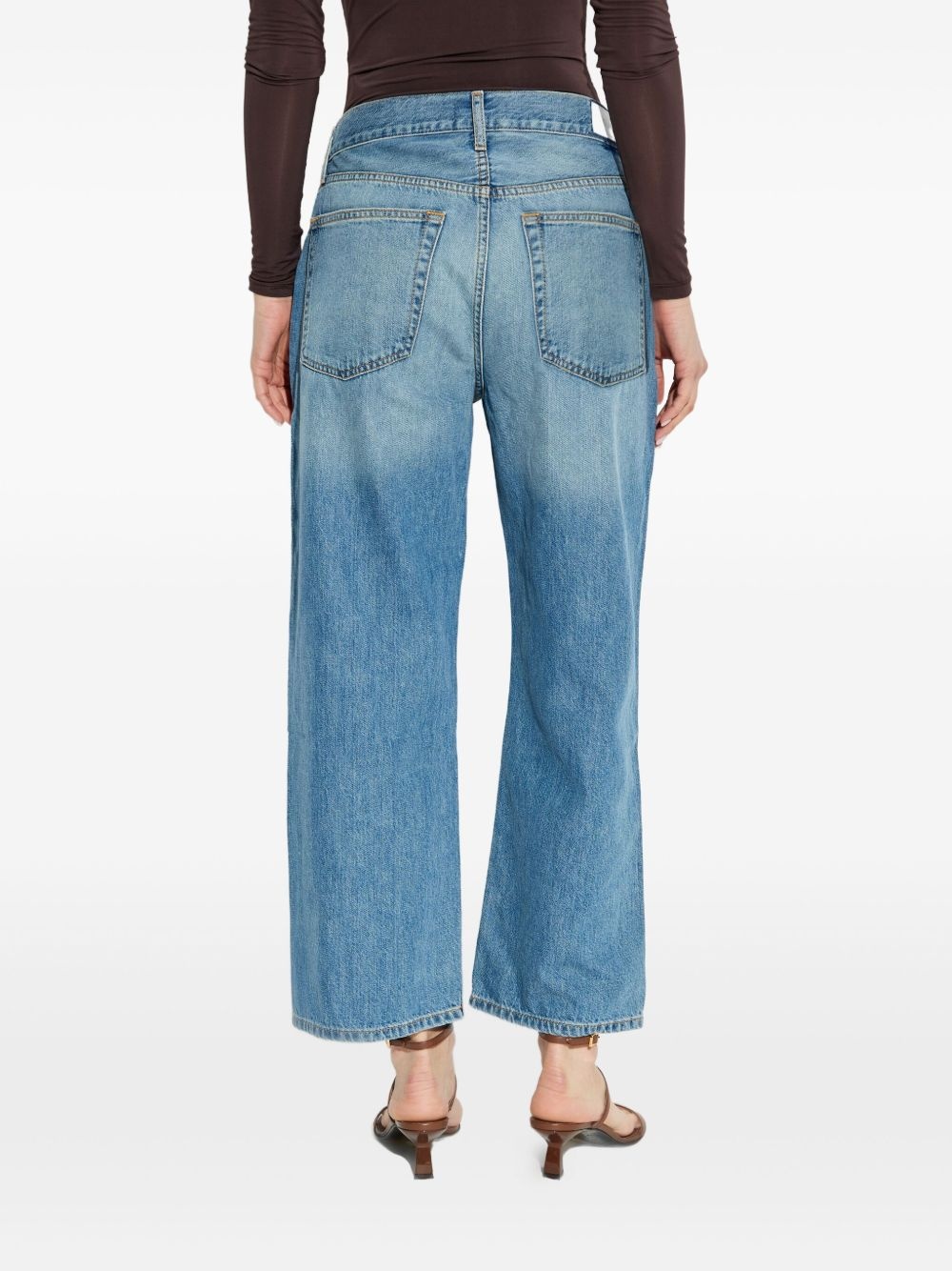 wide-leg jeans - 4