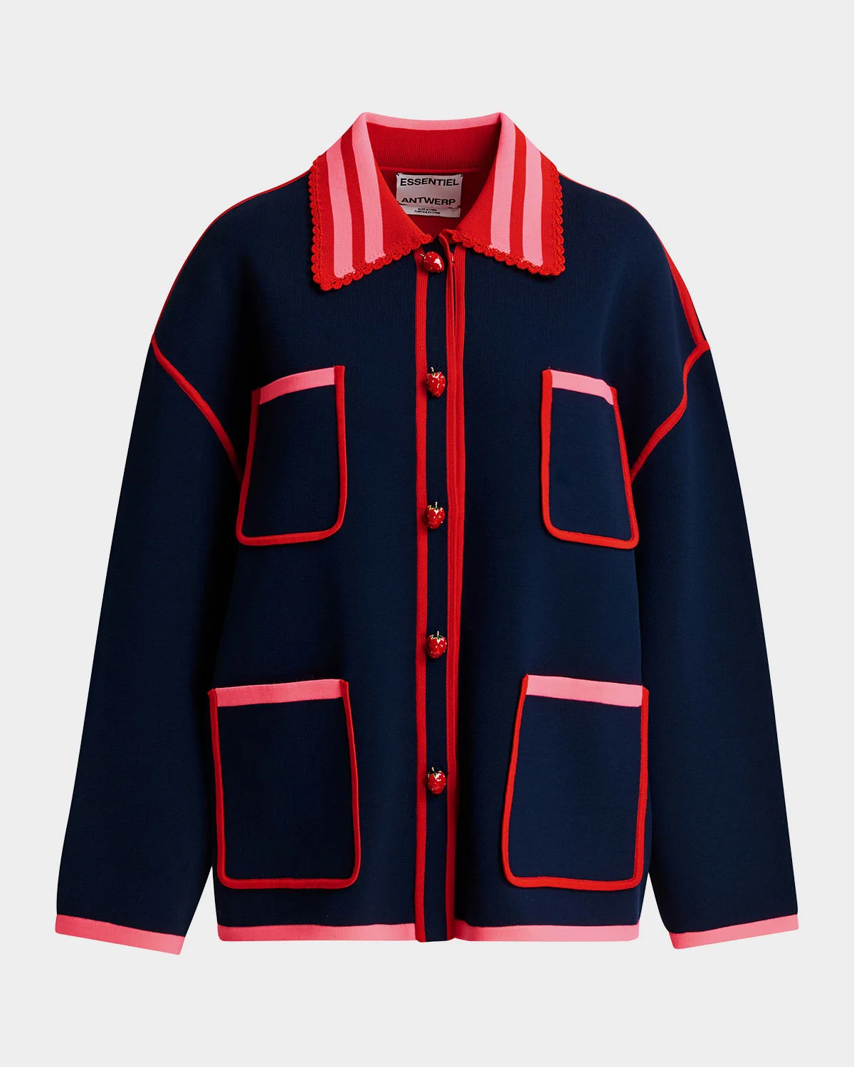 Kokorico Knitted Shirt Jacket - 1