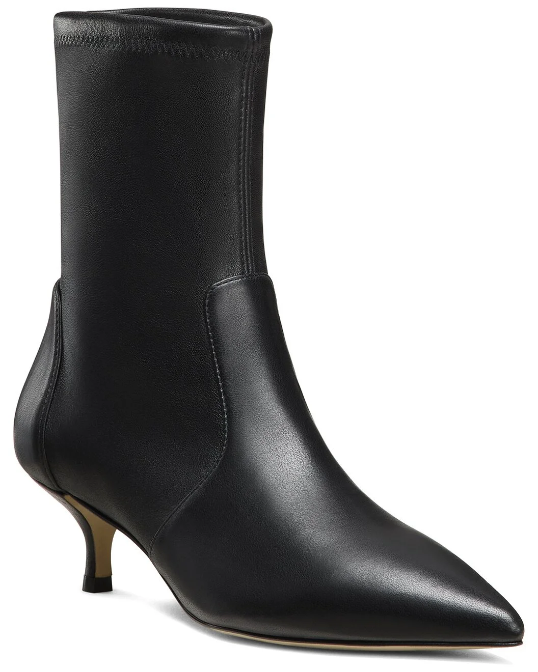 Stuart Weitzman Mara 50 Leather Bootie - 1