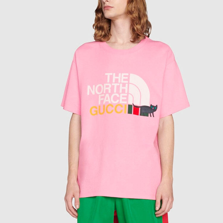 Gucci x The North Face T-Shirt 'Light Pink' 616036-XJDRC-5904 - 3
