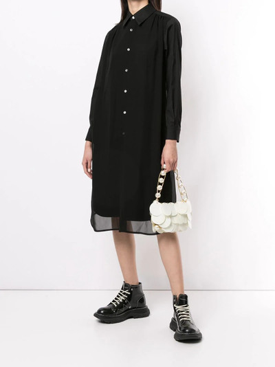 Comme Des Garçons longline button shirt outlook