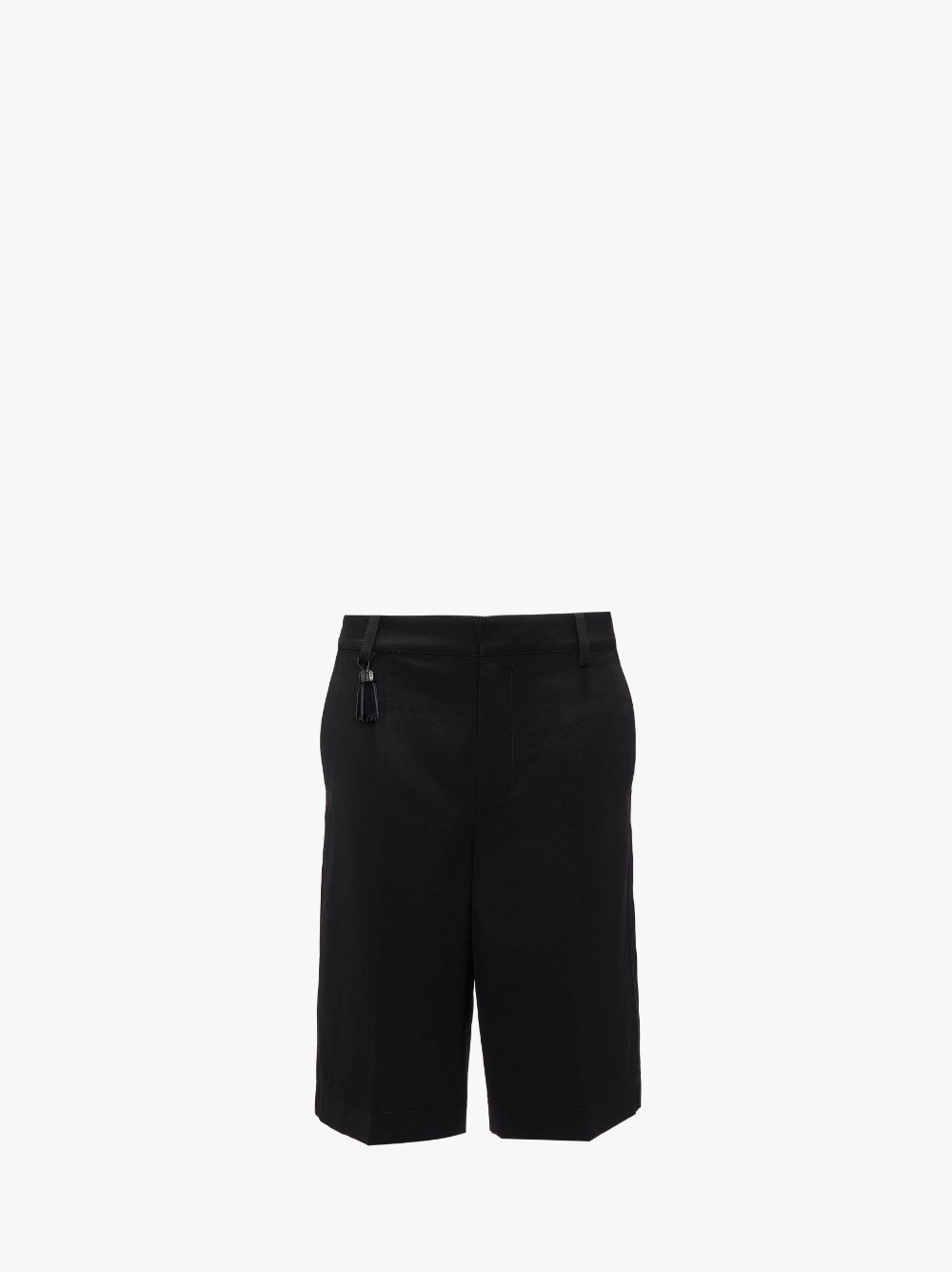 TAILORED SHORTS WITH TASSEL - 1