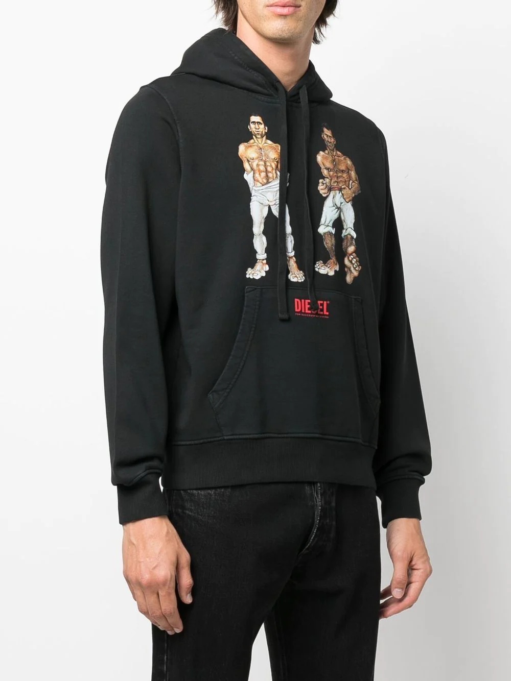 x ToFF graphic-print hoodie - 4