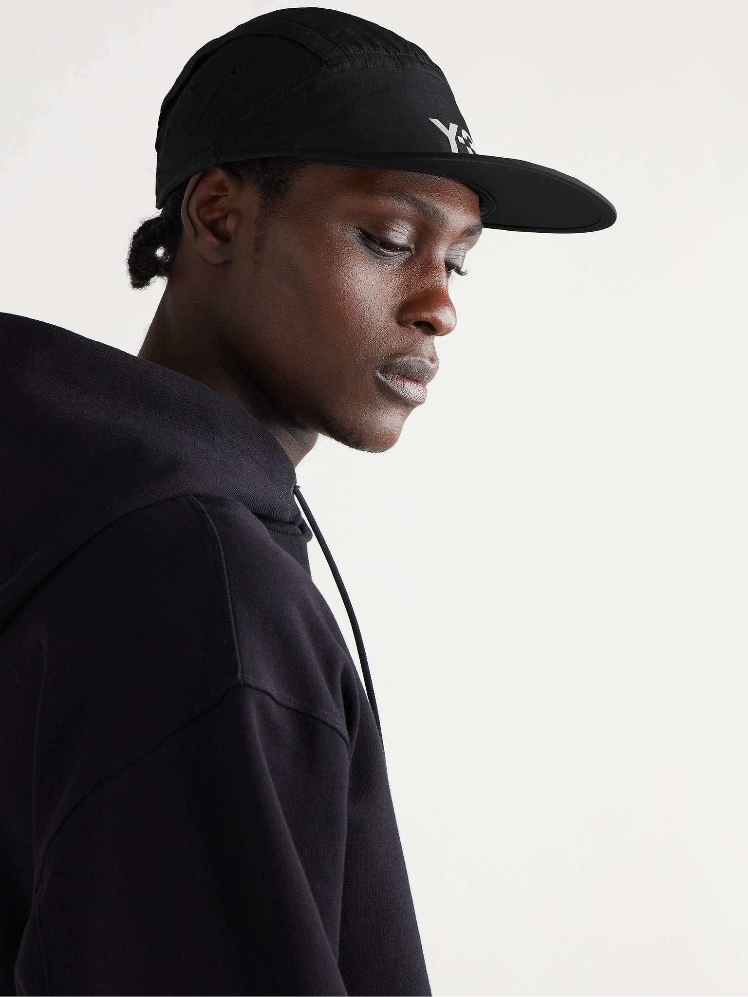 Logo-Print Shell Cap - 2