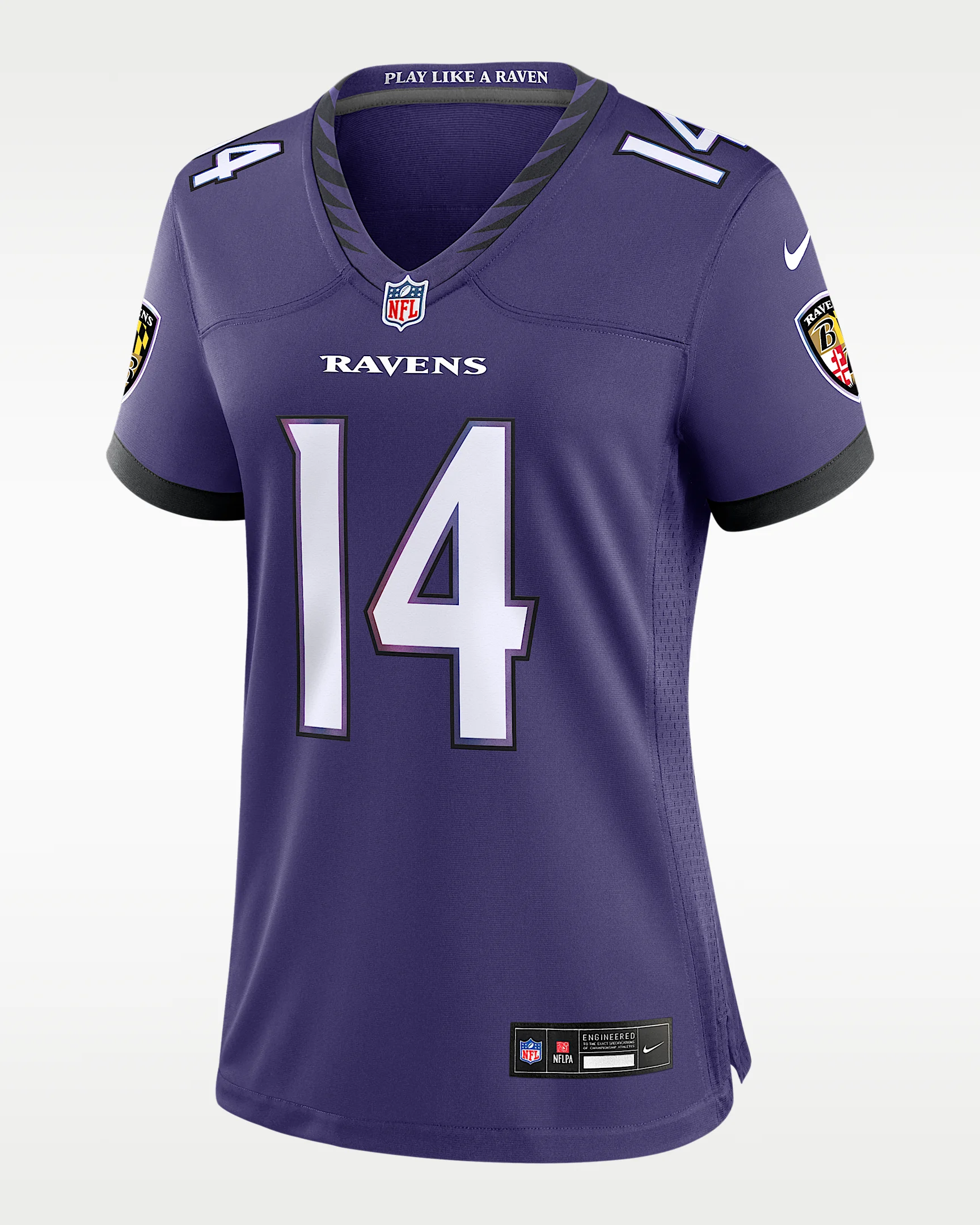 Kyle Hamilton Baltimore Ravens Women's Nike NFL Game Jersey - 1