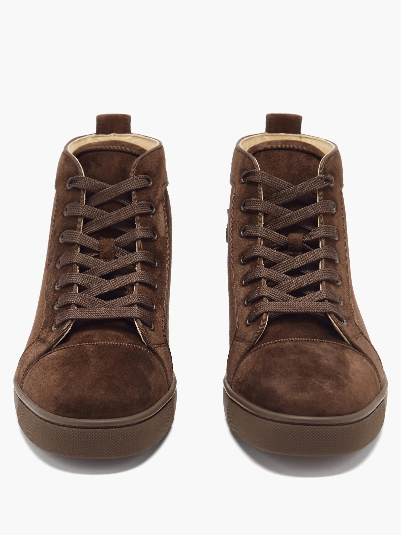 Louis Orlato suede high-top trainers - 5