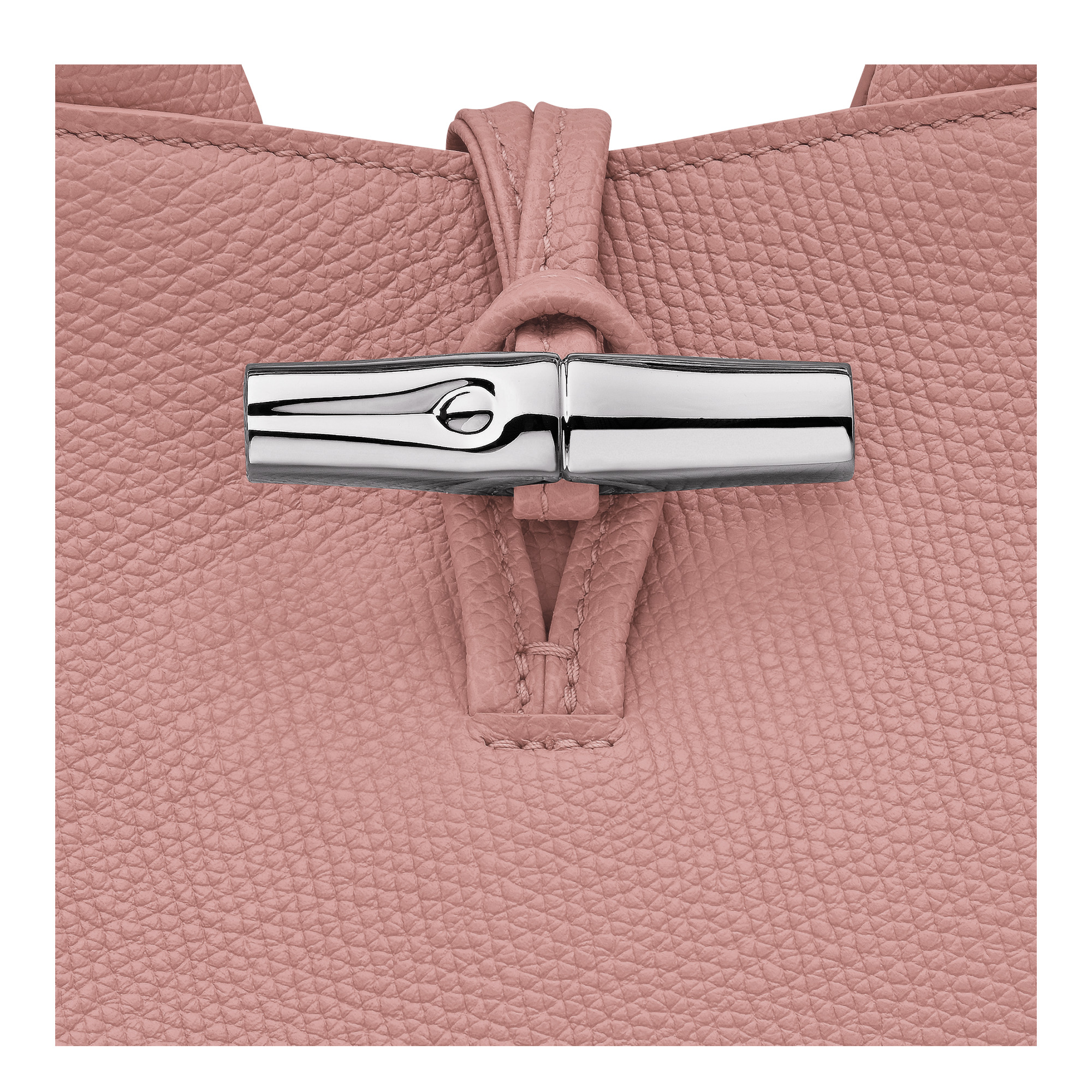 Le Roseau S Handbag Pink Tea - Leather - 4