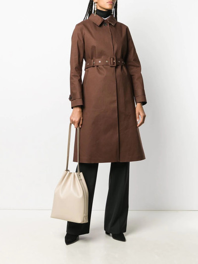 Mackintosh Roslin belted trench coat outlook