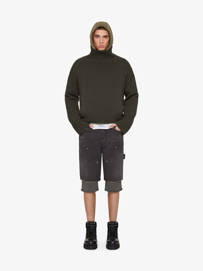 Givenchy OVERSIZED TURTLENECK SWEATER IN CASHMERE outlook