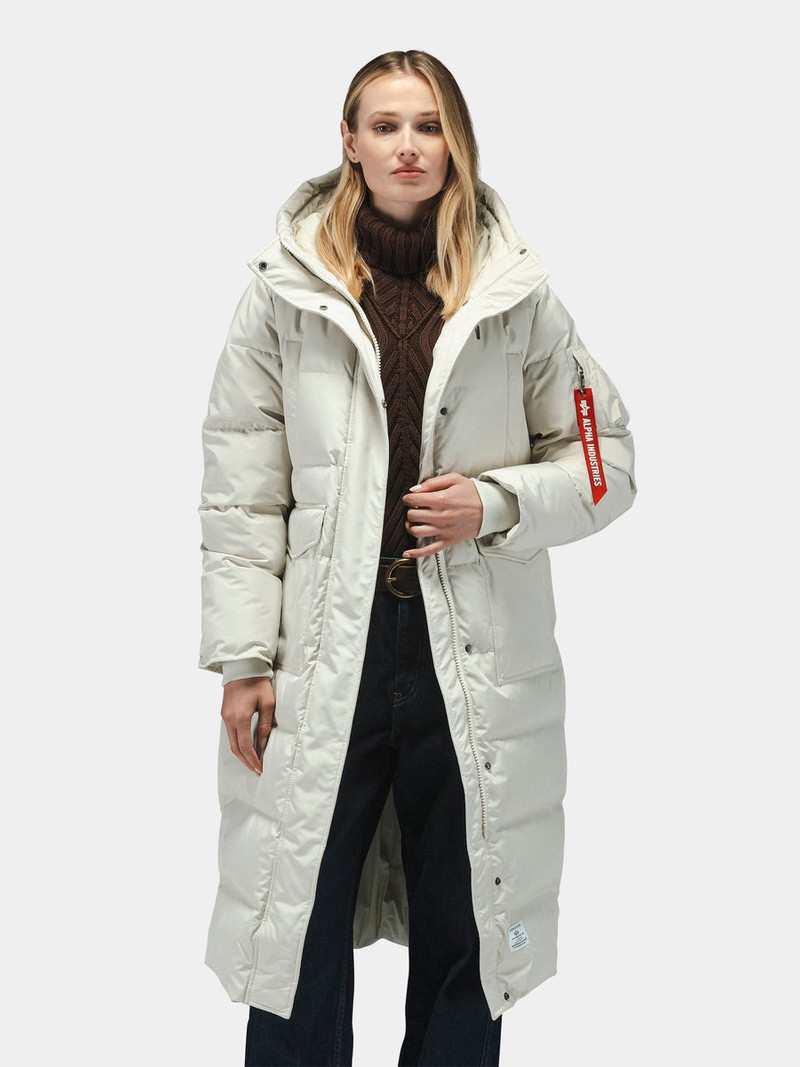 ALPHA INDUSTRIES SIERRA LONG PUFFER PARKA WOMENS outlook