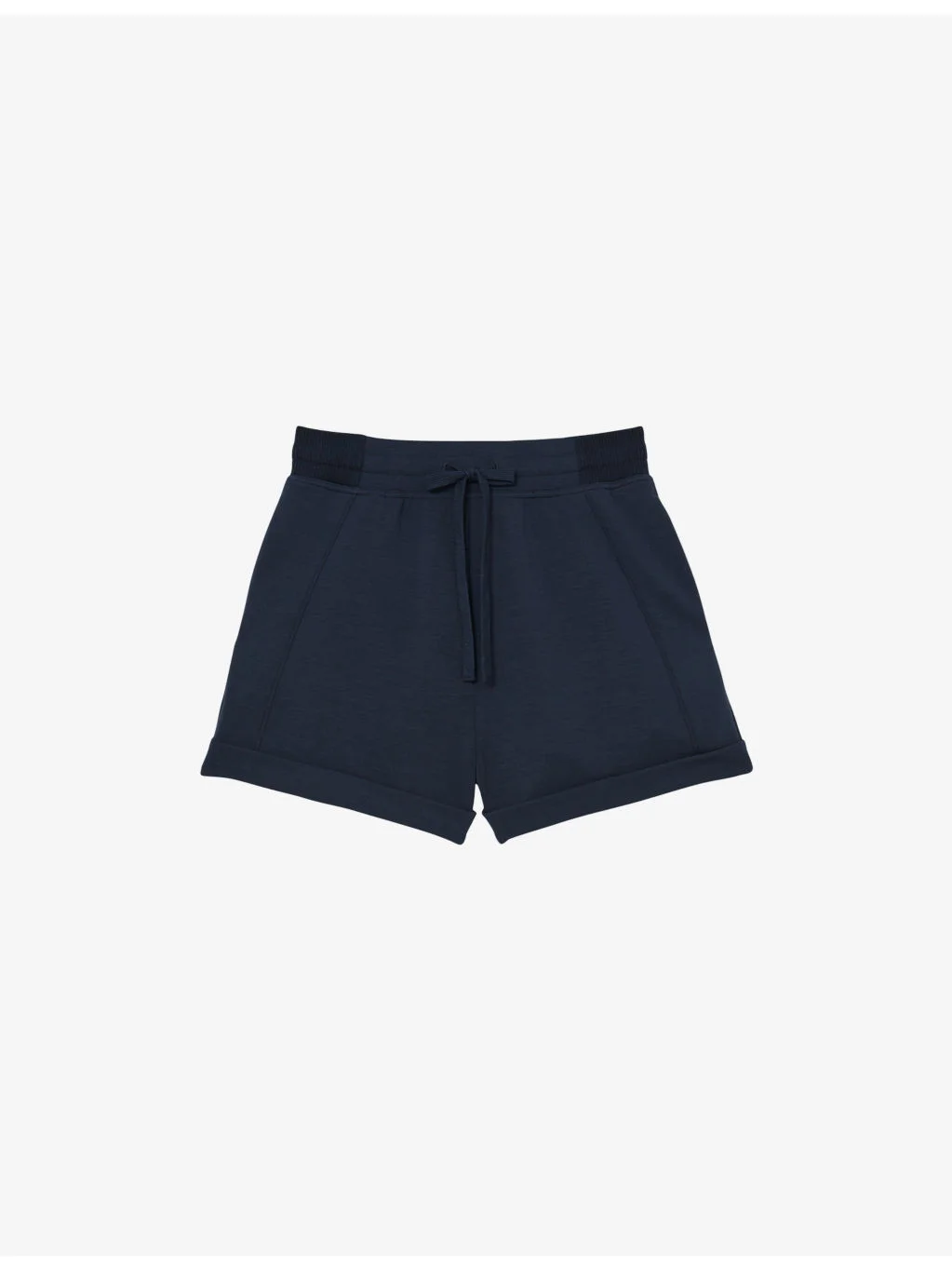 Phoebe Drawstring-Waist Stretch-Jersey Shorts - 1