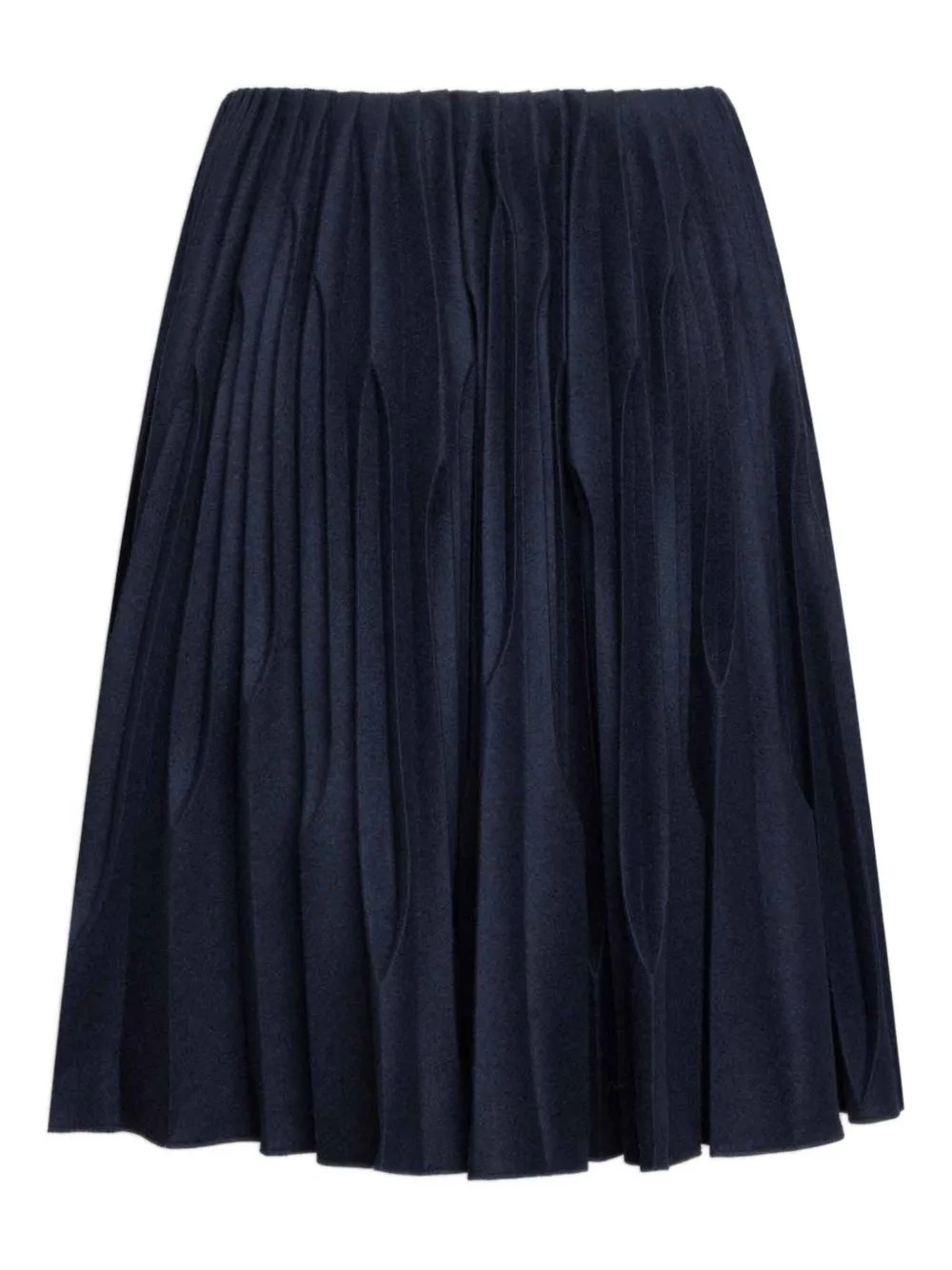 pleated midi skirt - 1
