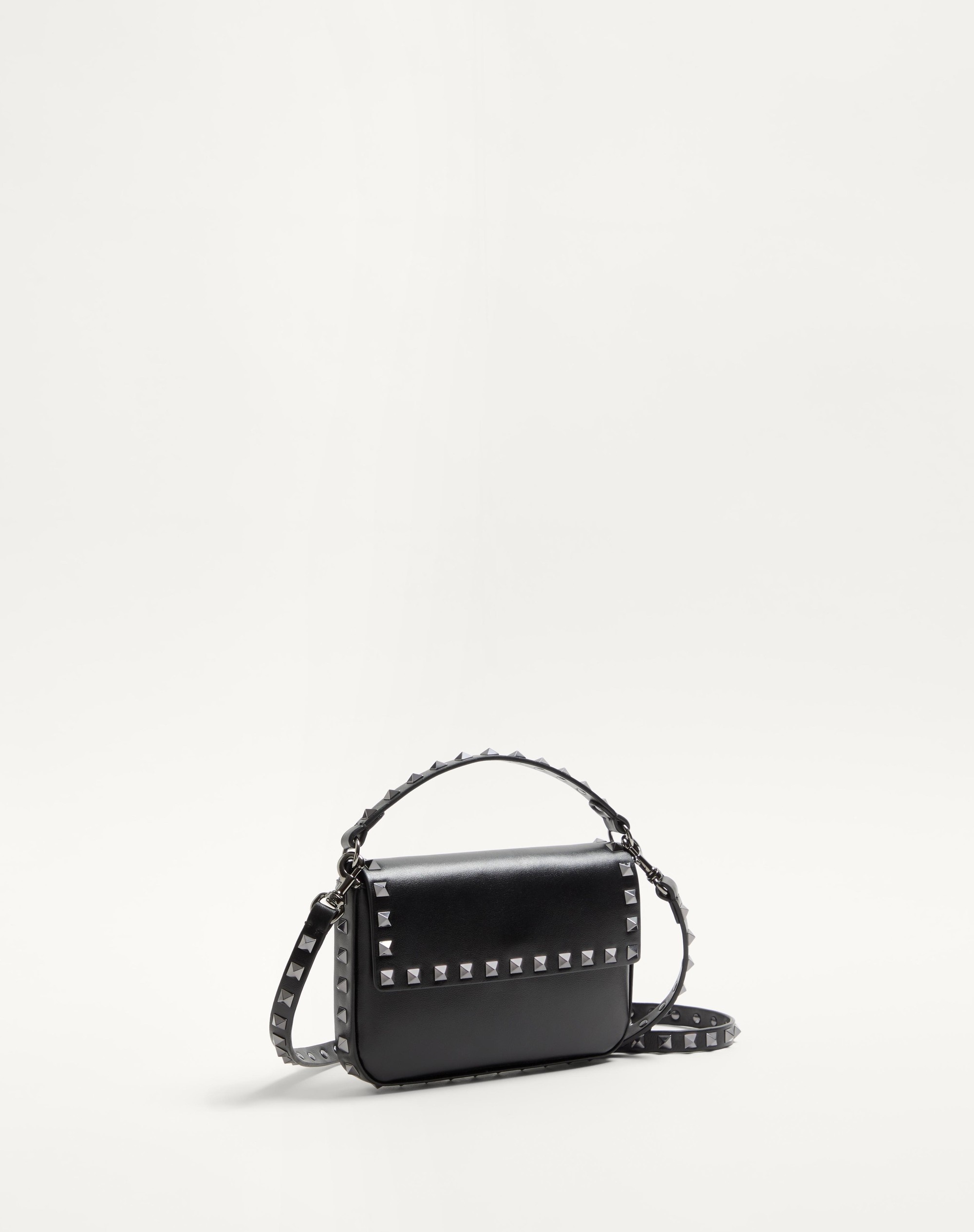 MINI ROCKSTUD CALFSKIN SHOULDER BAG - 2