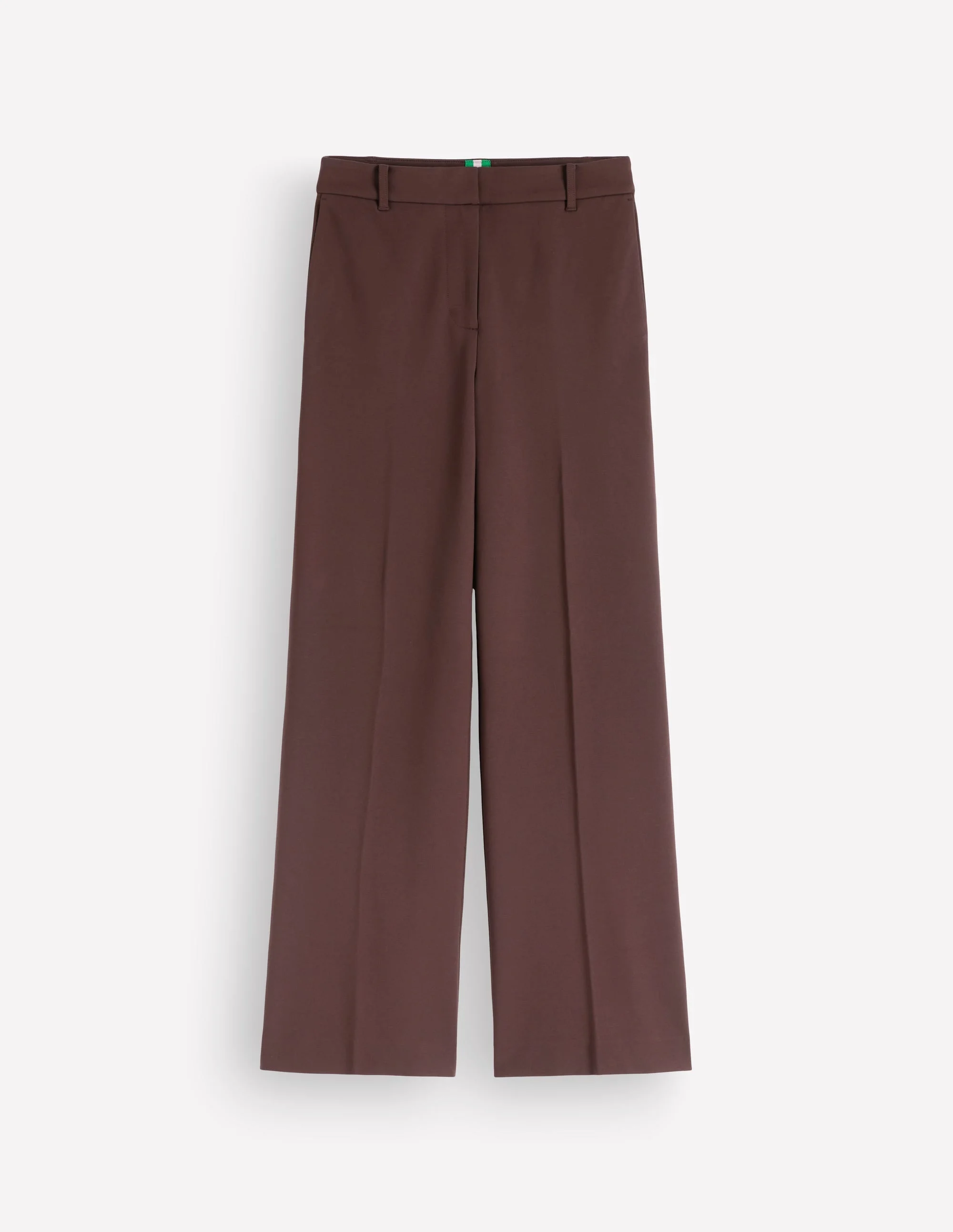Belgravia Ponte Pants-Bitter Chocolate - 1