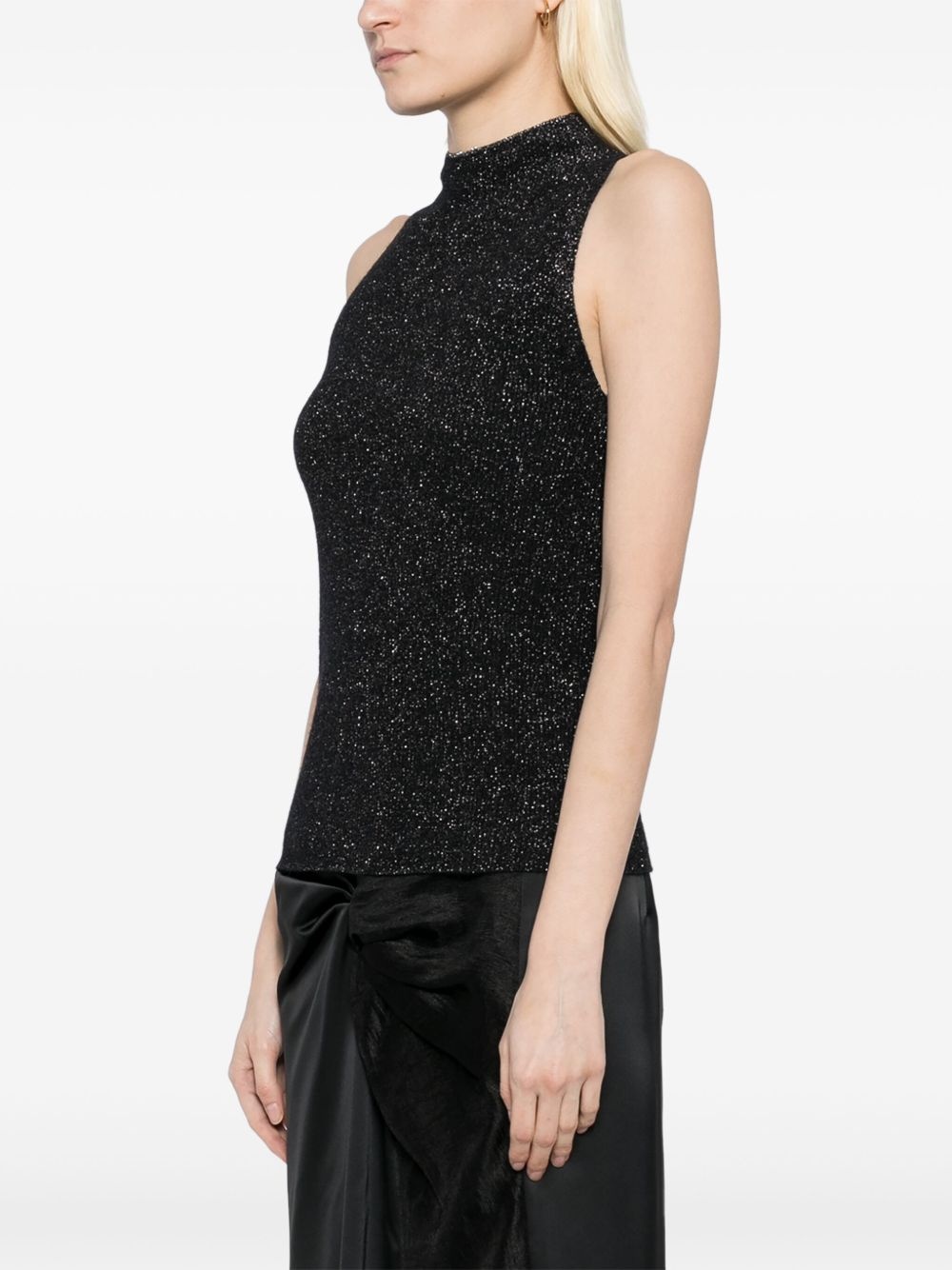 mock-neck top - 3