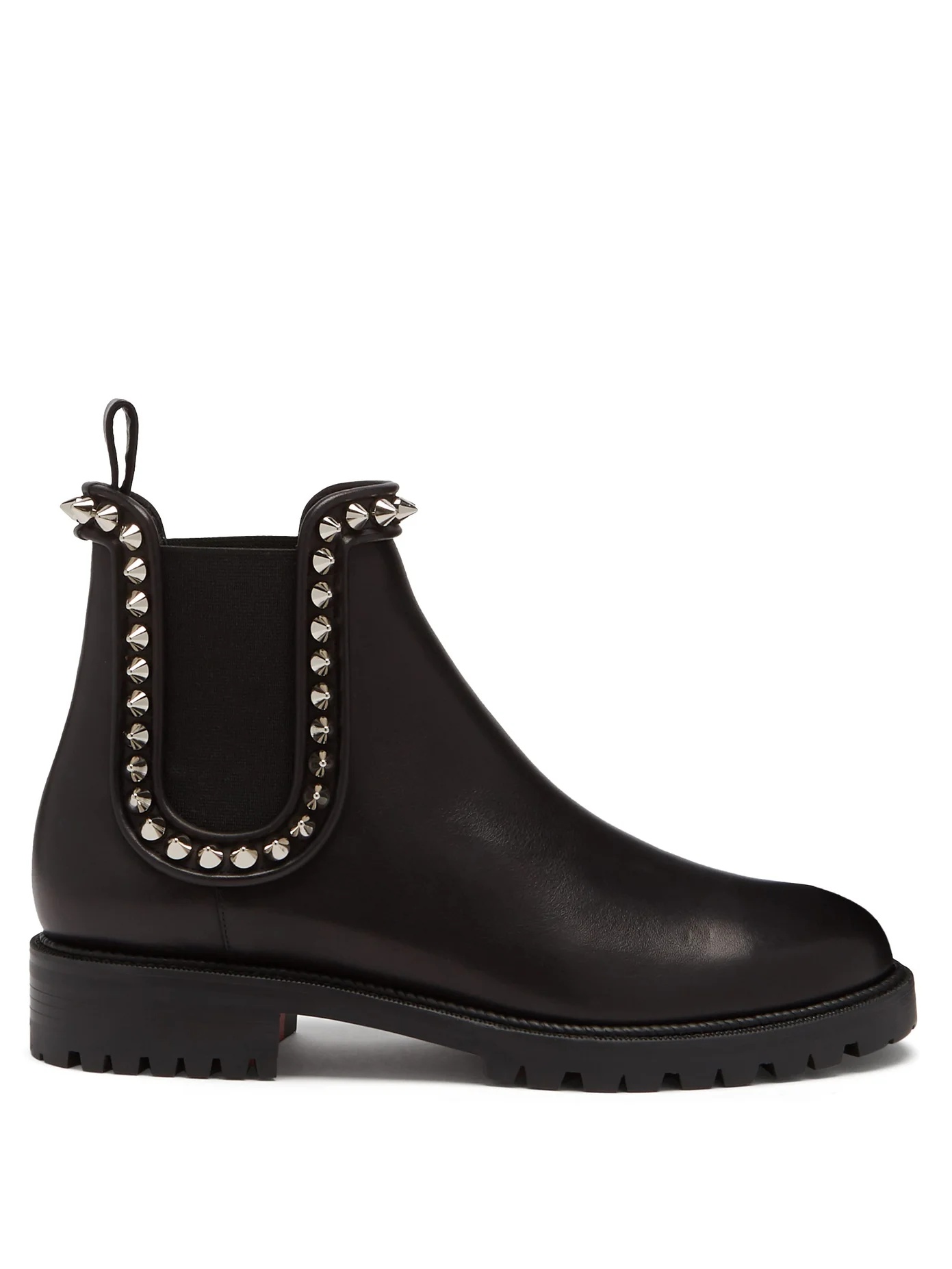 Crapahutta spike leather Chelsea boots - 1