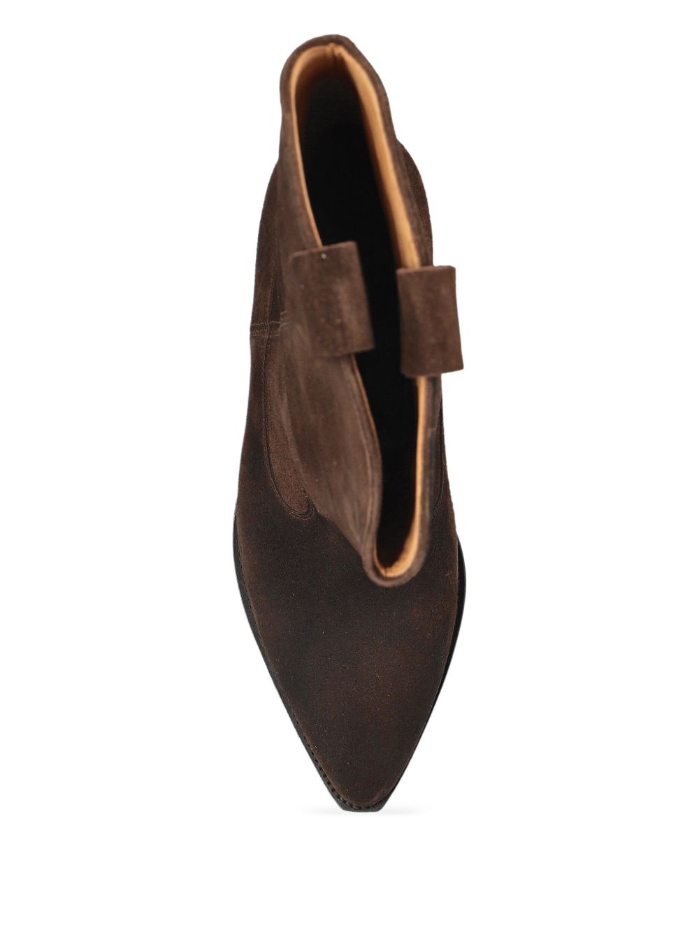 40mm Duerto pointed-toe suede cowboy boots - 4