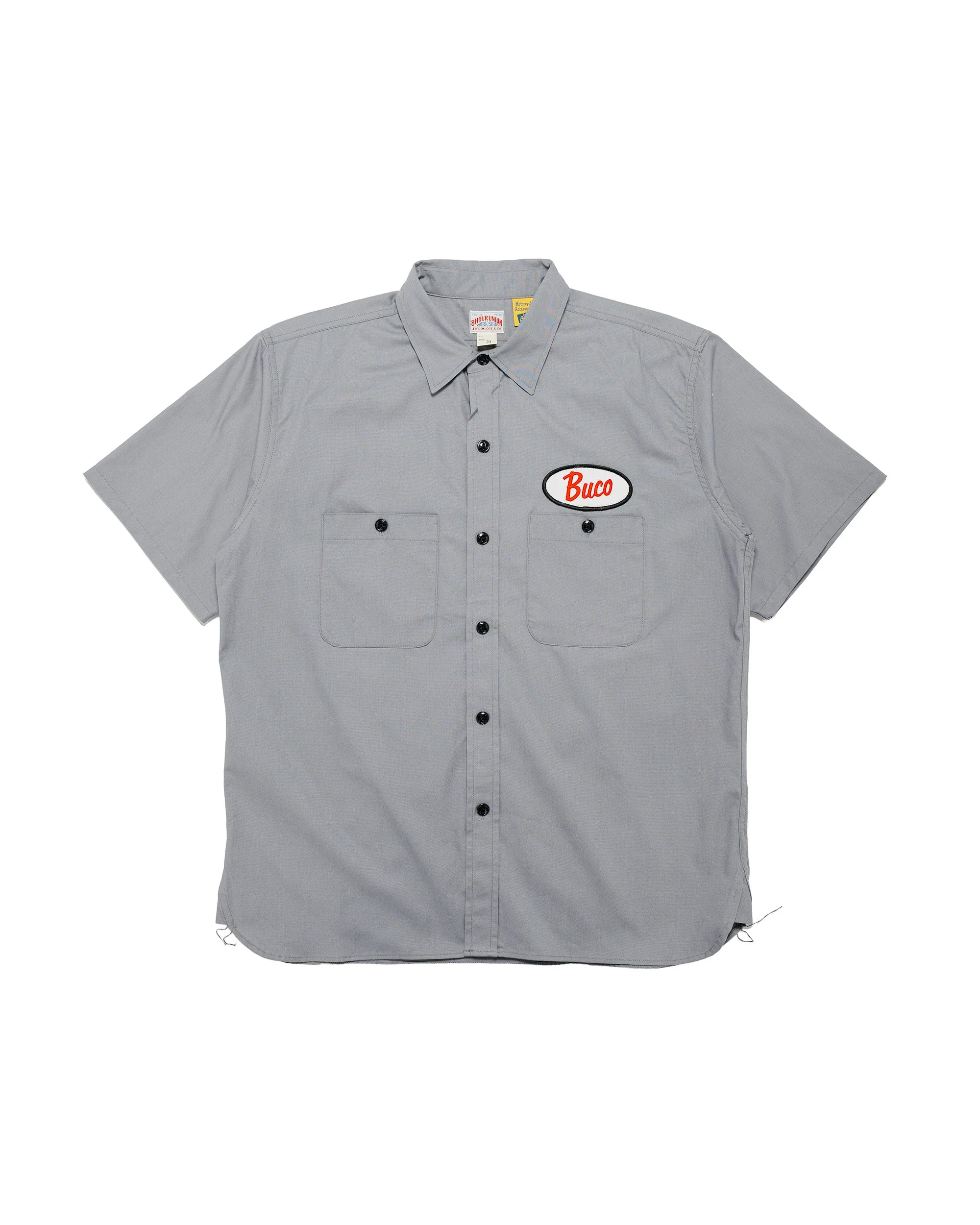 BS26001 Buco Workshirt S/S / Look At How Buco Did It! Cloud Gray - 1
