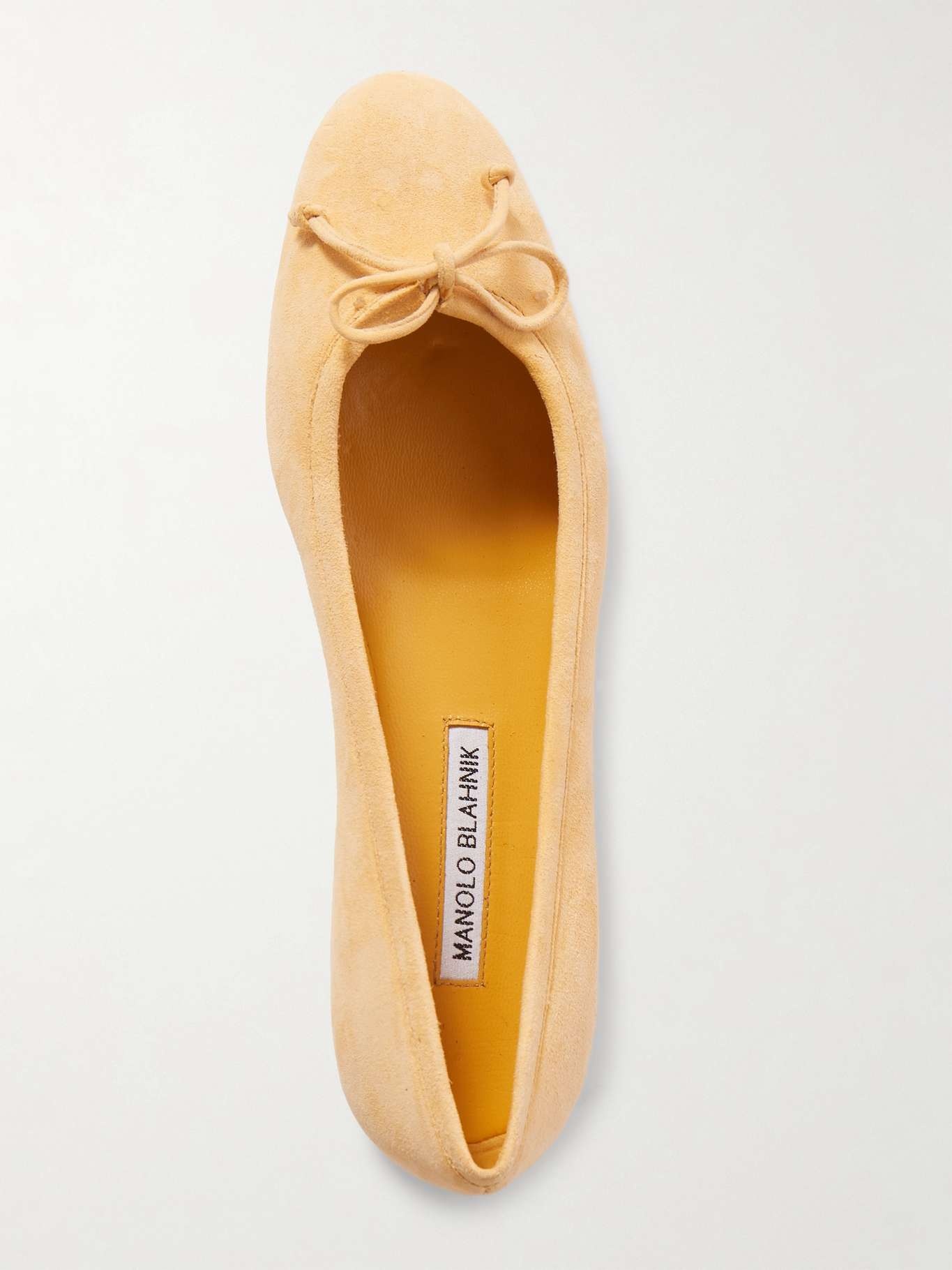 Veralli bow-detailed suede ballet flats - 5