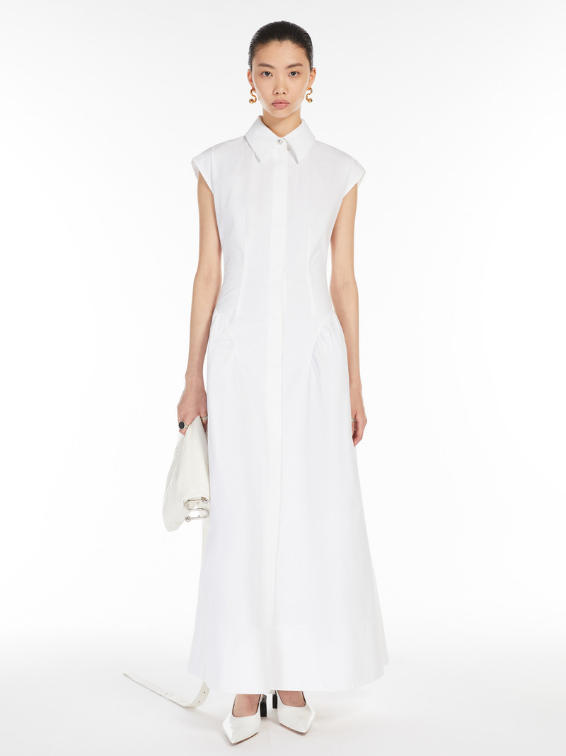 Sportmax FABIANA Sleeveless cotton dress outlook