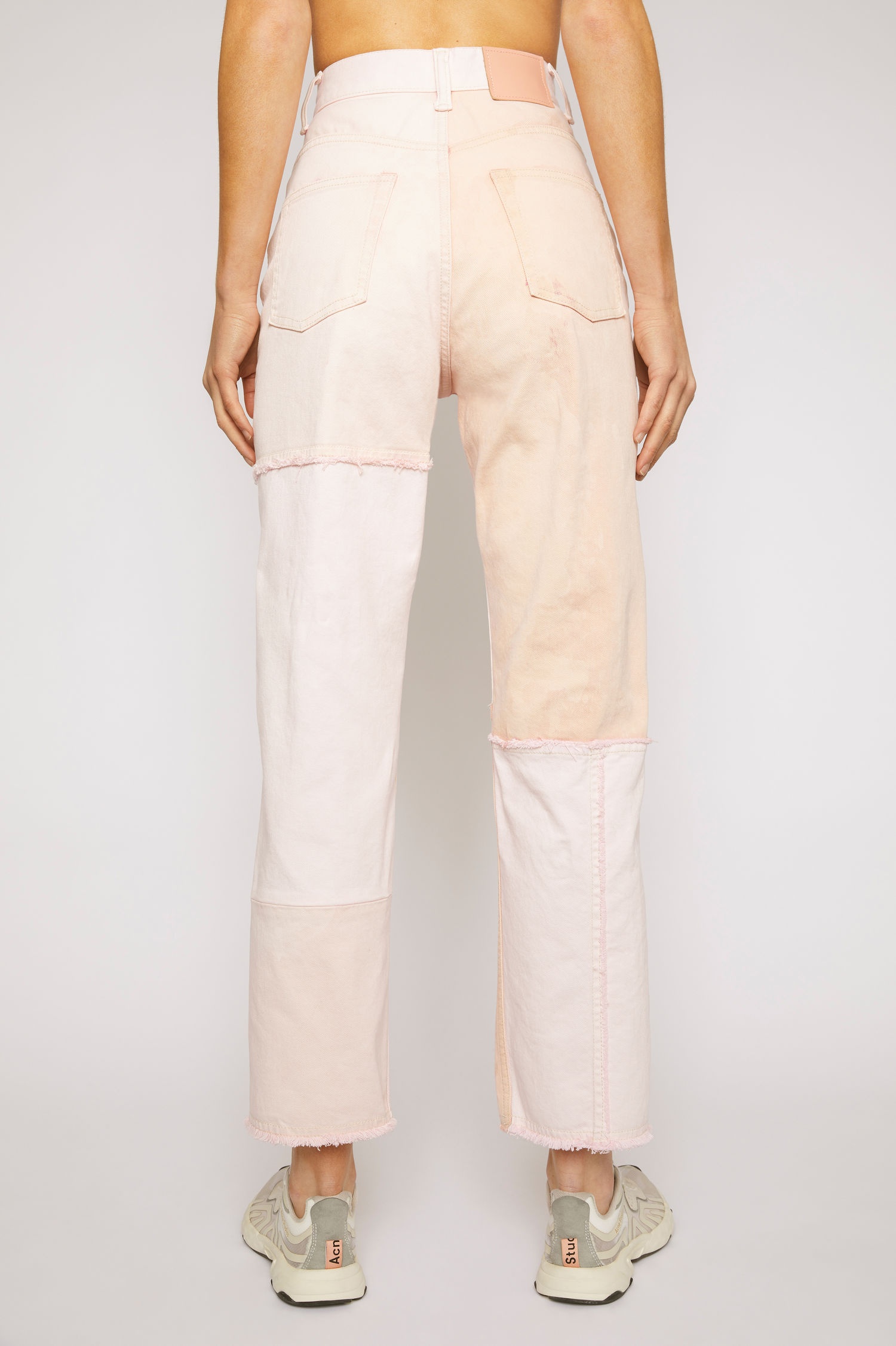 Recrafted tapered-fit jeans dusty pink - 3