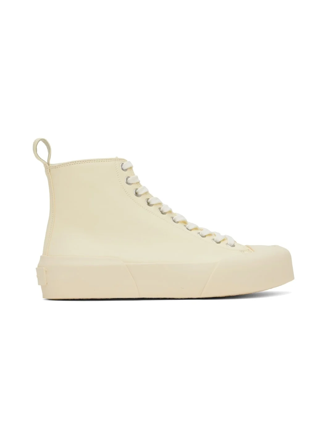 Off-White High-Top Sneakers - 1