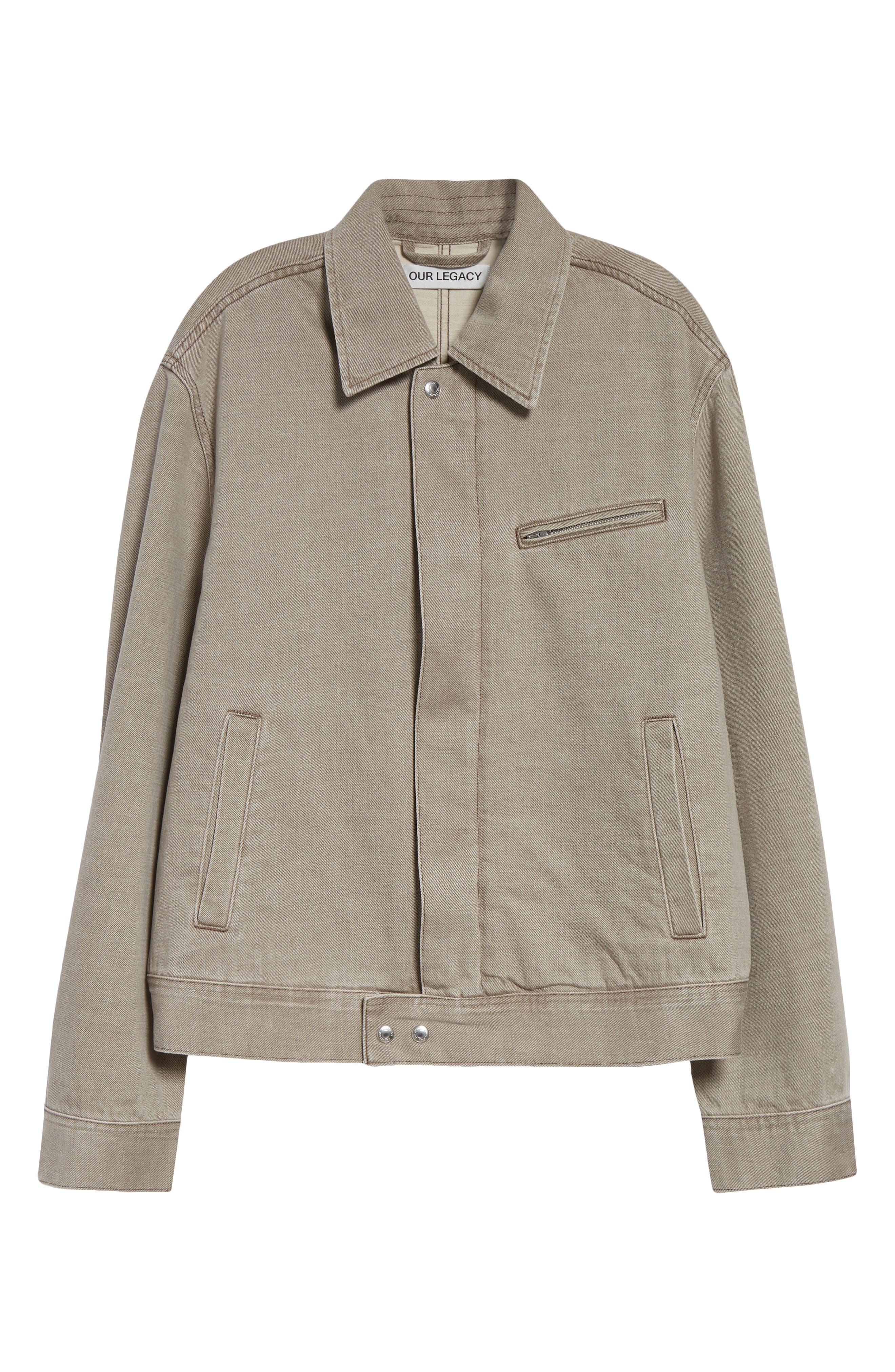 OUR LEGACY Miller Jacket in Vienna Beige Wash at Nordstrom - 7