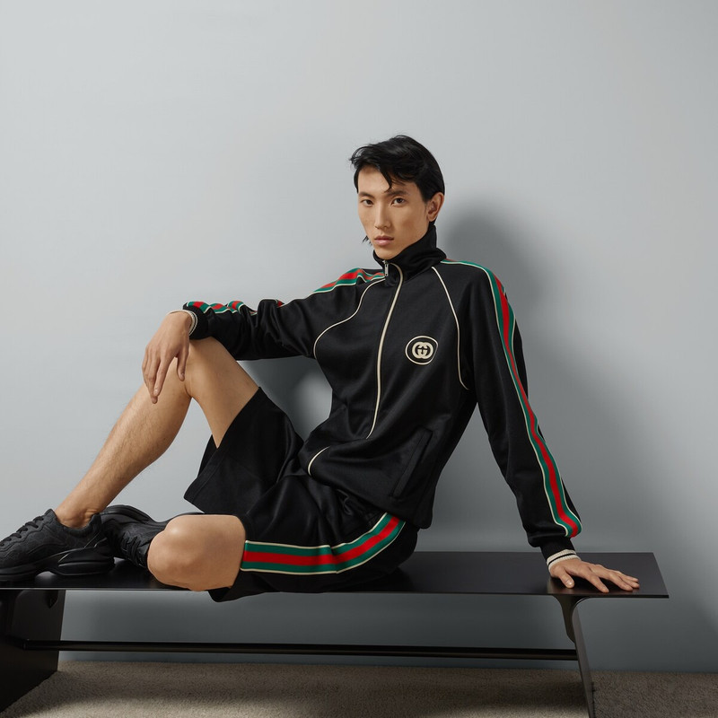 GUCCI Technical jersey shorts outlook