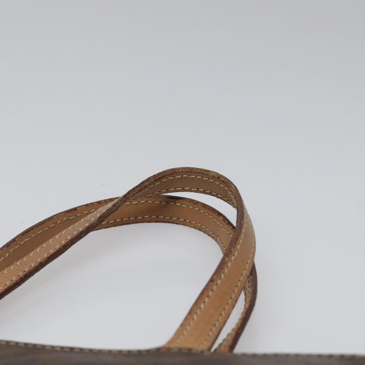 CELINE Macadam Canvas Hand Bag Pvc Brown - 8