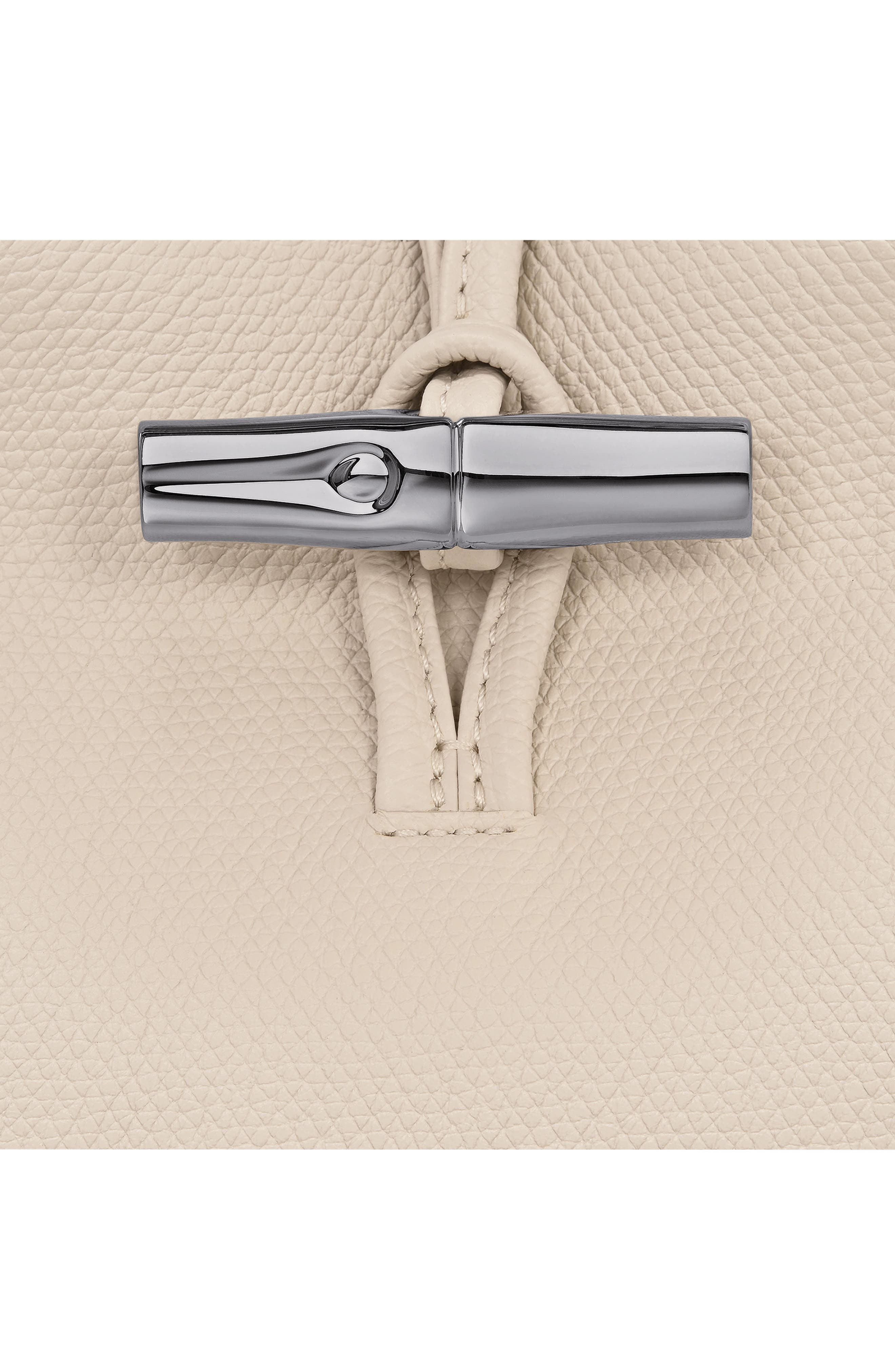 Longchamp Small Le Roseau Leather Tote in Paper at Nordstrom - 7