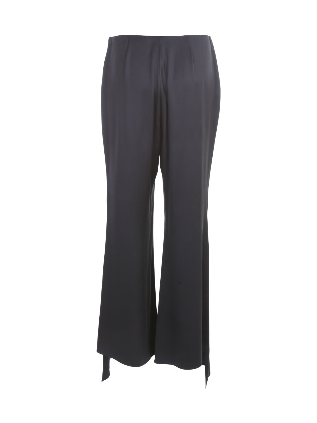 Giorgio Armani Women Satin Asymmetrical Bottom Pants - 2