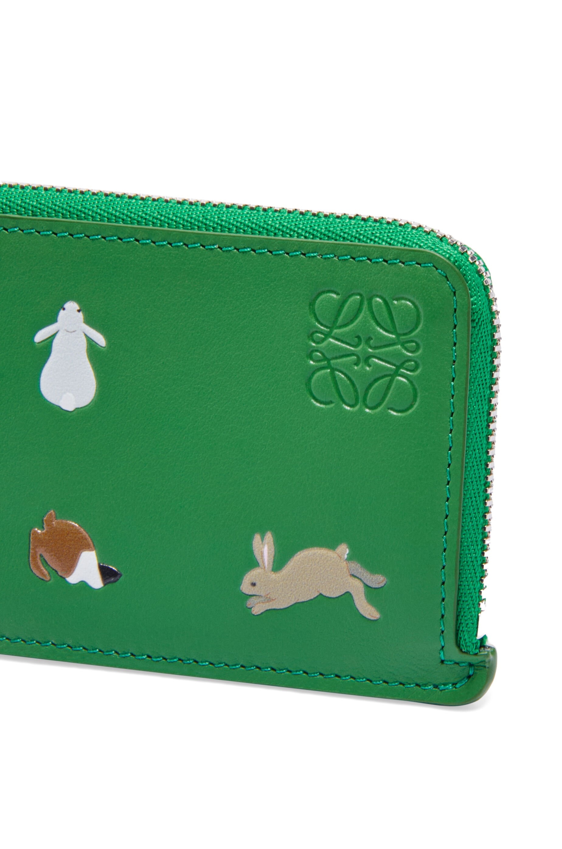Loewe Bunny coin cardholder in nappa calfskin | REVERSIBLE