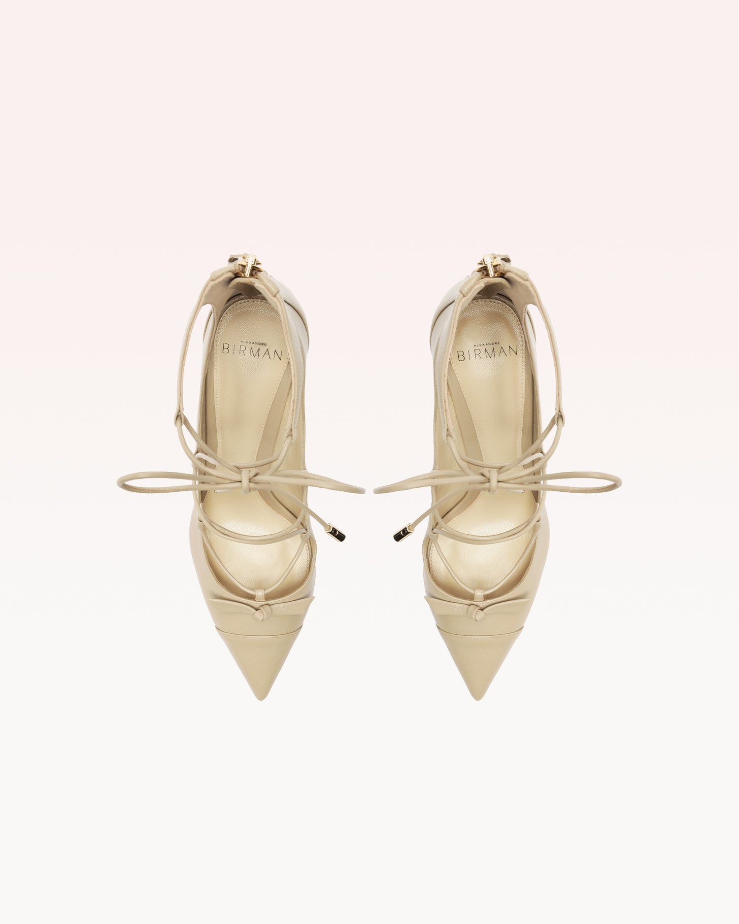 SLIM CLARITA LACE UP PUMP - 6