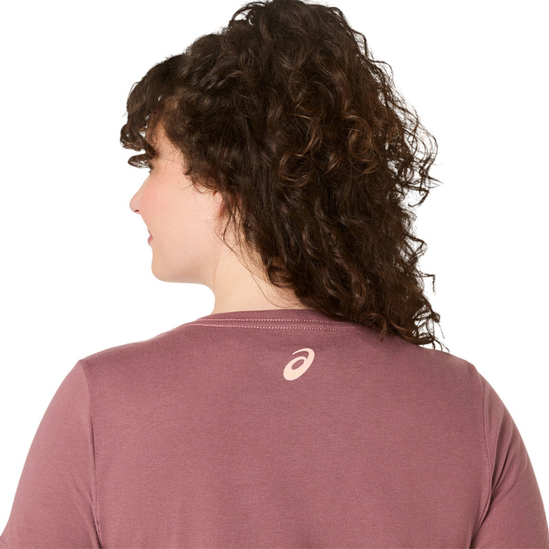 WOMEN'S ASICS STRIPES V-NECK 5