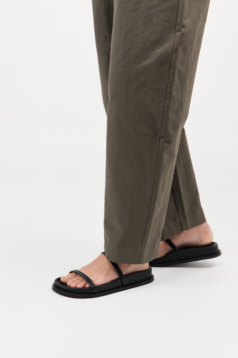 Fine Double Strap Slide - Black - 5