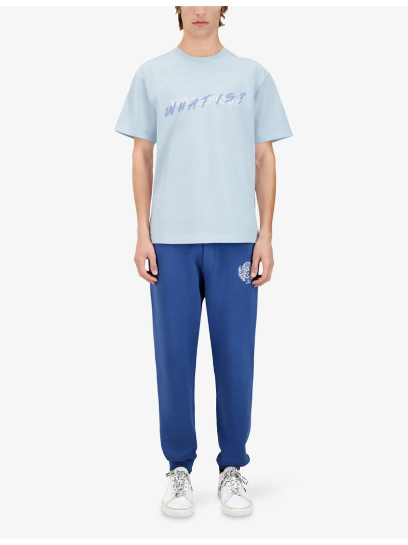 The Kooples Slogan-print regular-fit cotton T-shirt outlook