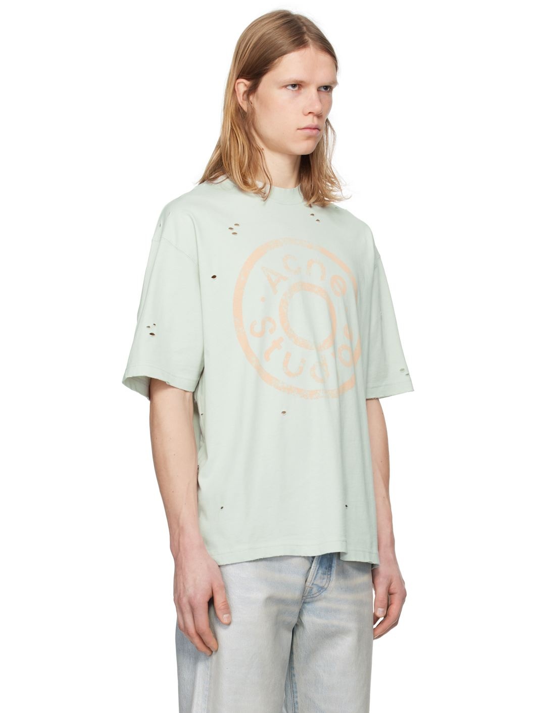Blue Relaxed Fit Logo T-shirt - 2