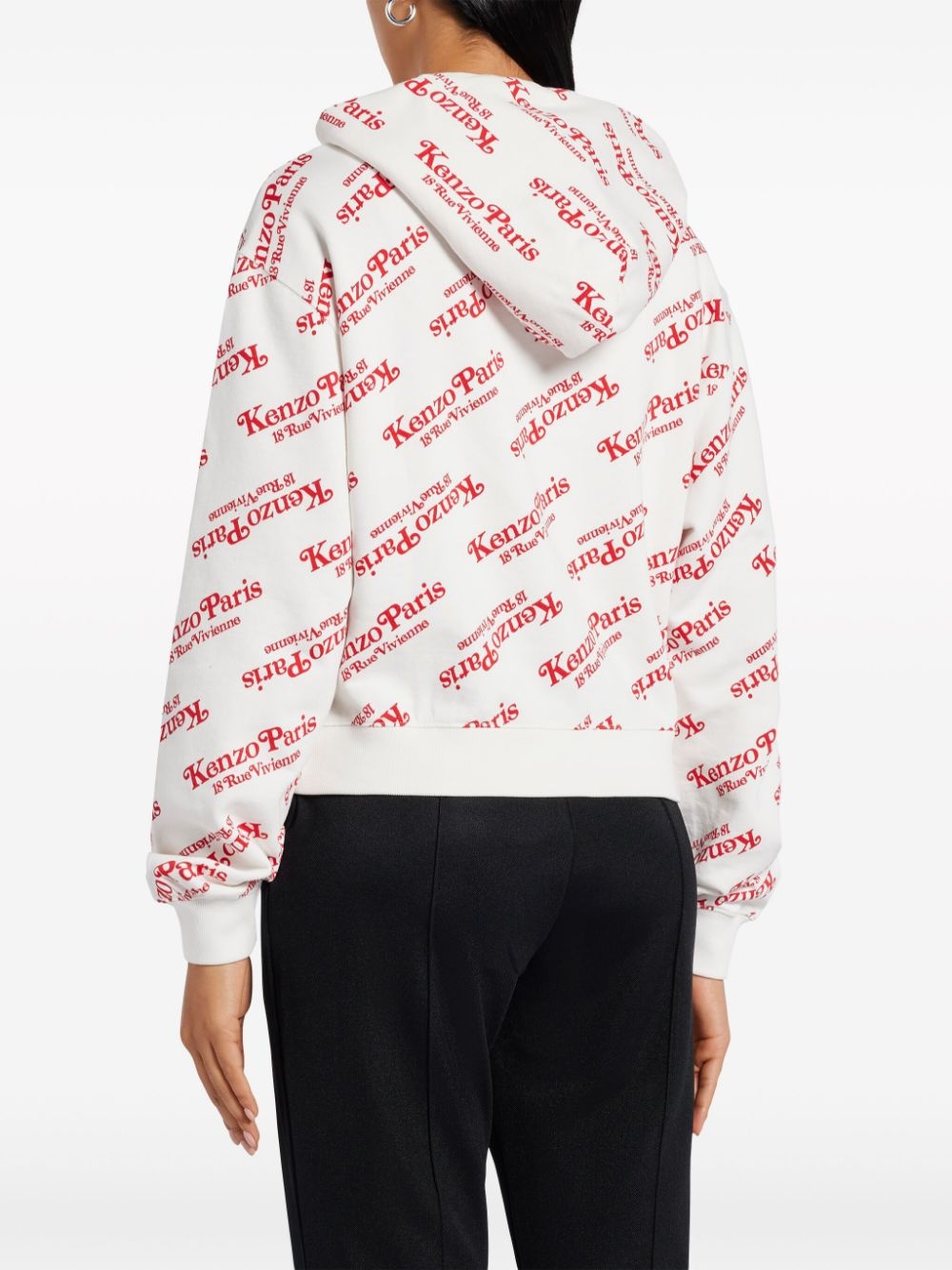 x Verdy logo-print hoodie - 4