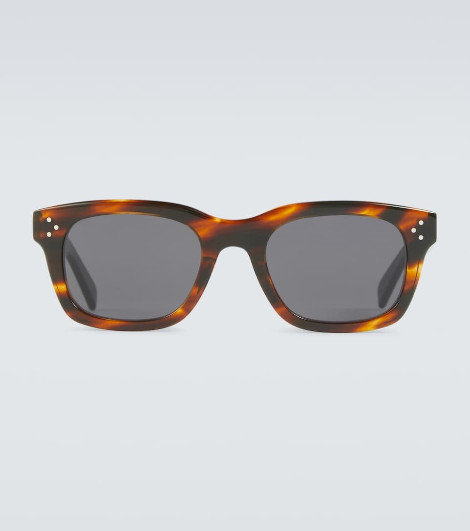Tortoiseshell square sunglasses - 1