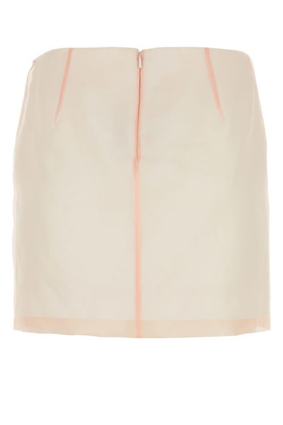 Sportmax Pastel pink silk Adelchi1234 mini skirt outlook
