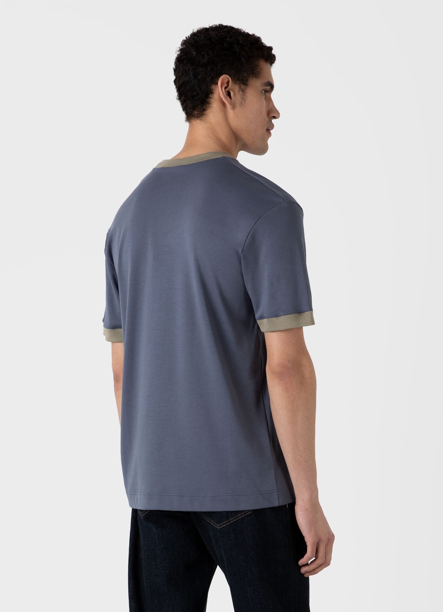 Sunspel x Nigel Cabourn Carbon Brushed T‑shirt - 5