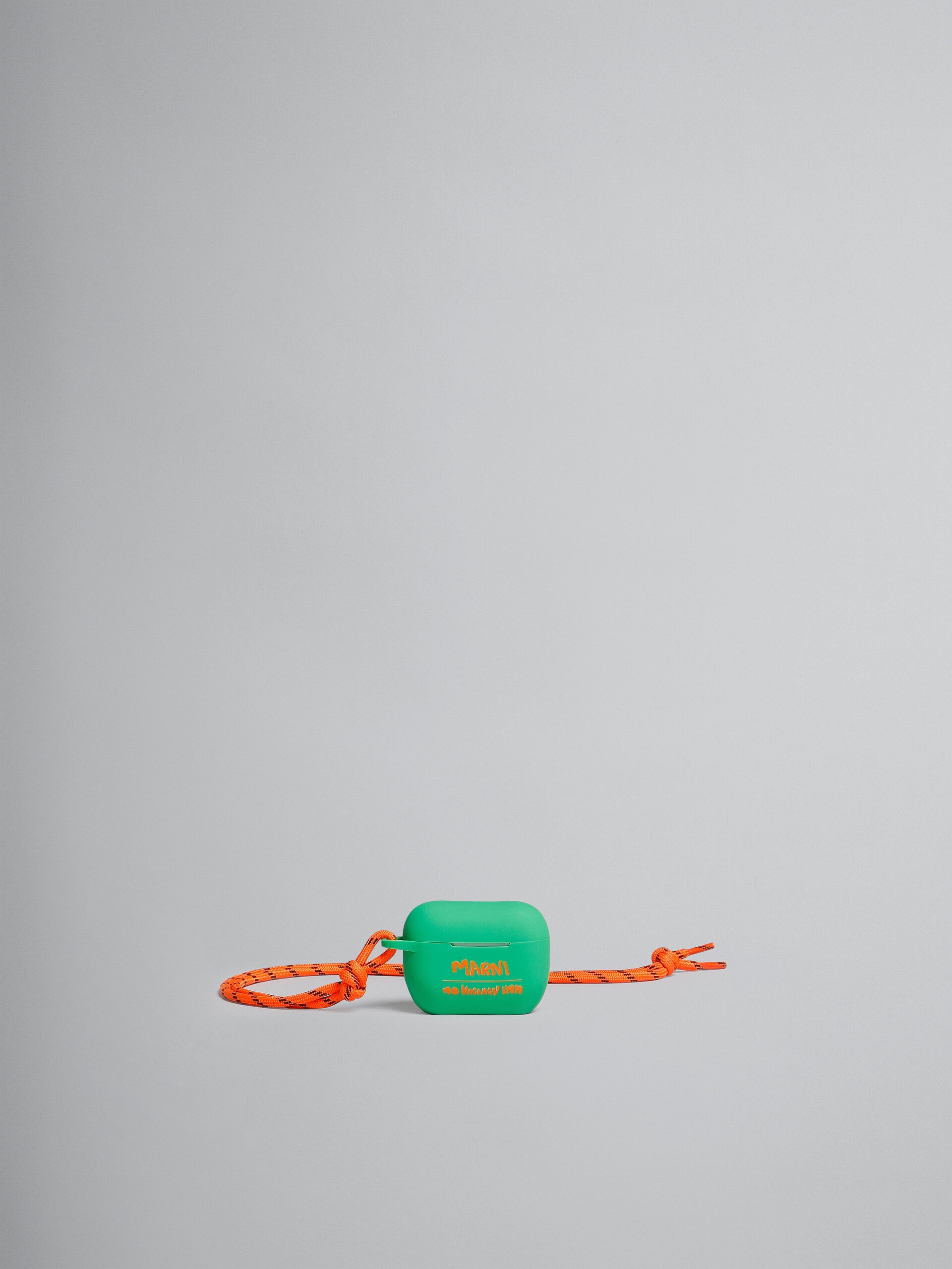 MARNI X NO VACANCY INN - GREEN AND ORANGE AIRPODS CASE - 1