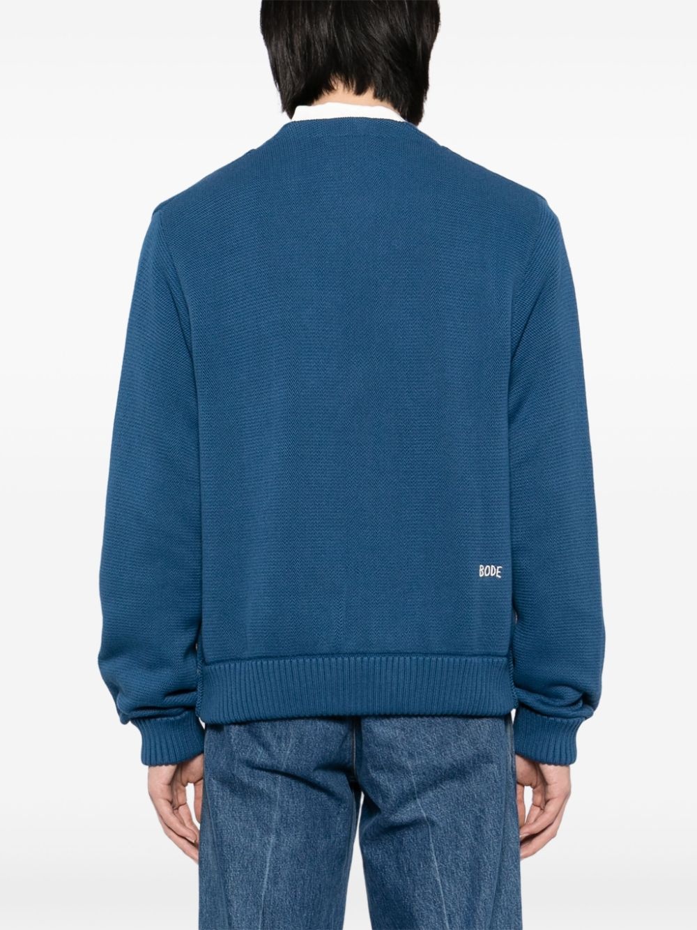 double-breasted cardigan - 4