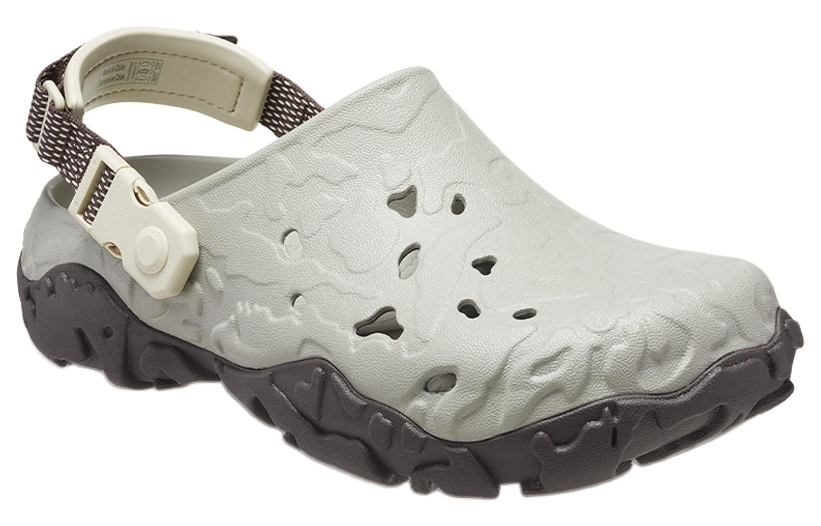 Crocs All Terrain Atlas Clogs 'Grey Black' 208391-1LN - 3